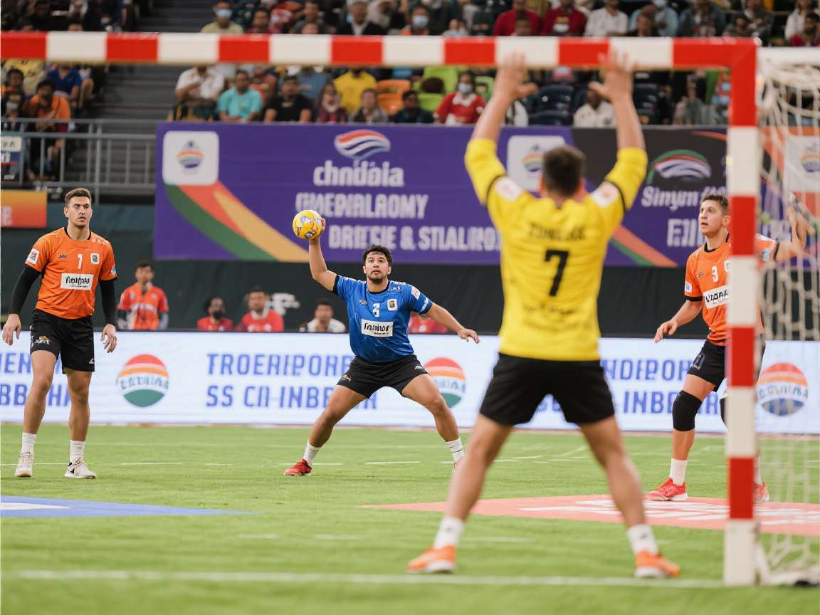Indian Handball Arena - Advanced strategies from top players Indian Handball Arena gameplay strategy diagram showing regional tactics