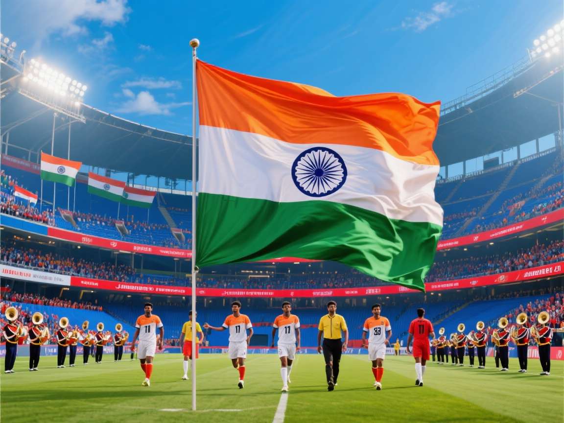 Republic Day Event in Indian Handball Arena